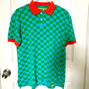 GOLFWANG Green/Blue/Orange Polo